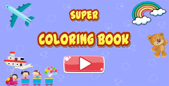 Super Coloring Book - HTML5 icon