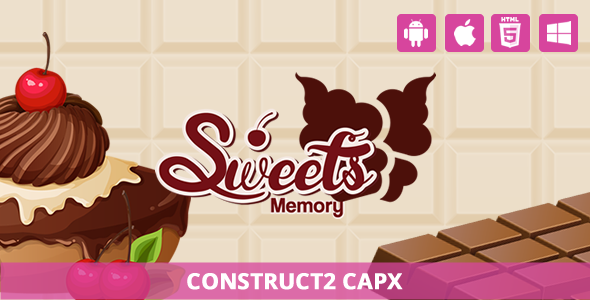 Sweet Memory - HTML5 Game (Capx) icon