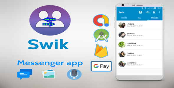 Swik - Android Chatting Application icon