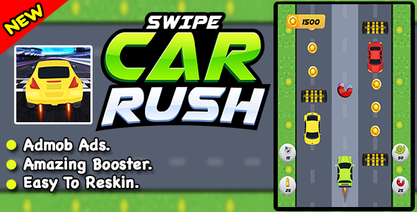 Swipe Car Rush – Ultimate Racing + Car Game + Ready For Publish + Android icon