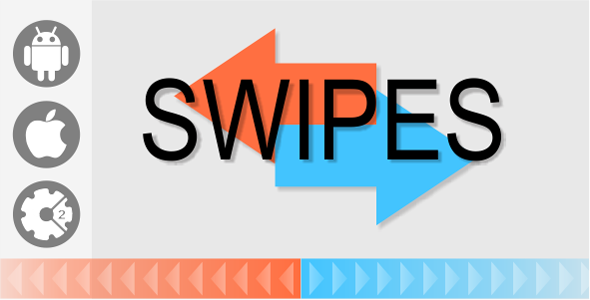 Swipes - HTML5 Mobile Game + Admob (Construct 2) icon