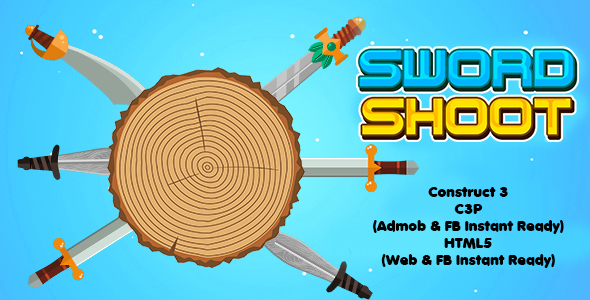 Sword Shoot Game (Construct 3 | C3P | HTML5) Admob Ready icon