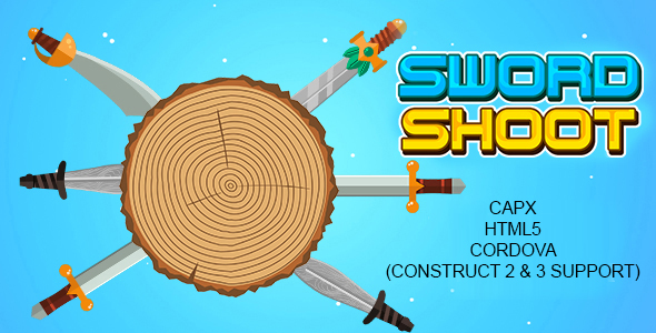 Sword Shoot Game (HTML5 | Cordova | CAPX) Endless Game icon