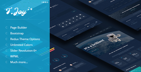 T.Joy - Astronomy WordPress Theme icon