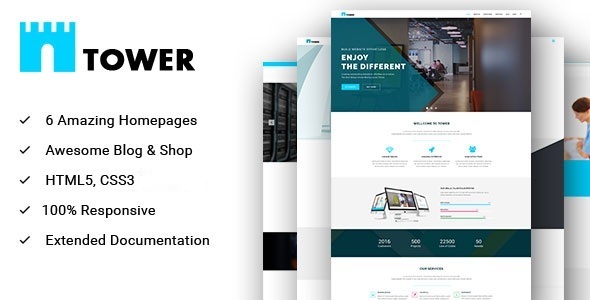TOWER - Corporate Business Multipurpose WordPress Theme icon