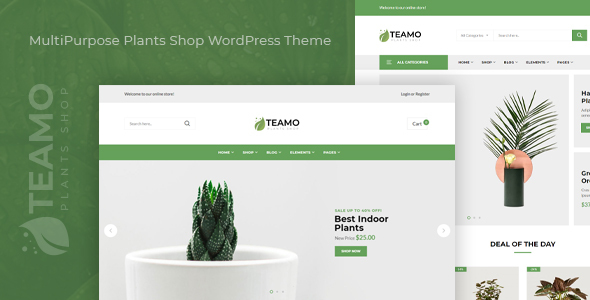 Teamo - MultiPurpose Plants Shop WordPress Theme icon