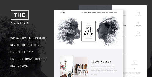 The Agecy - Creative One Page Agency Theme icon