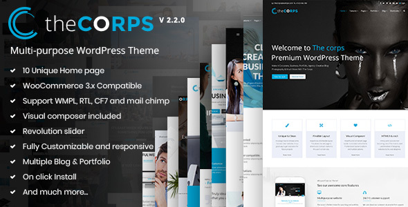 The Corps - Multi-Purpose WordPress Theme icon