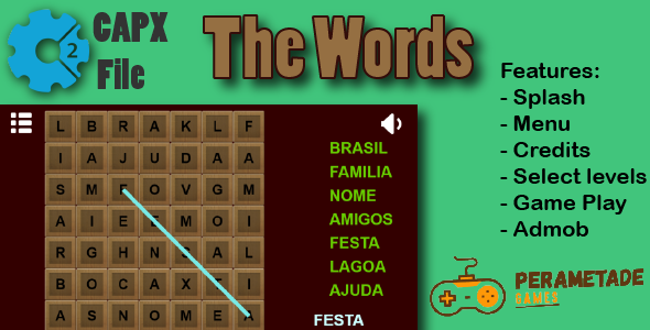 The Words - HTML5 Game - Construct 2 CAPX icon