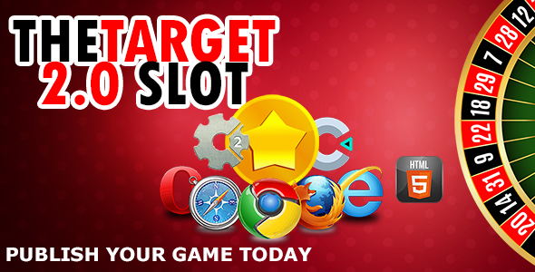 The target 2.0 Slot - | HTML5 Construct 2 and Construct 3 icon