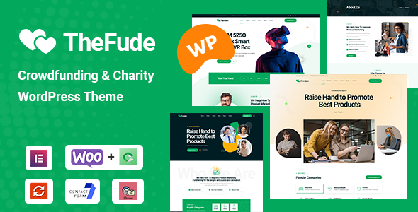 TheFude - Crowdfunding & Charity WordPress Theme icon