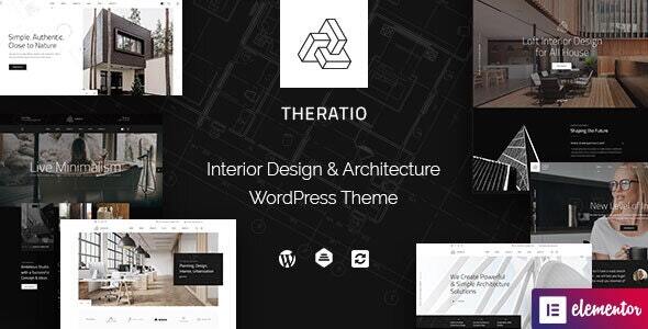 Theratio - Architecture & Interior Design Elementor WordPress Theme icon