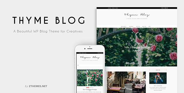 Thyme - A Blog & Shop Theme for WordPress icon