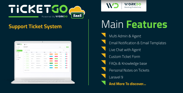 TicketGo SaaS - Support Ticket System icon