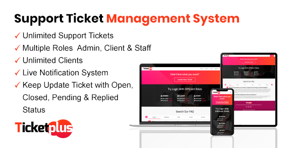 TicketPlus - Support Ticket Management System icon