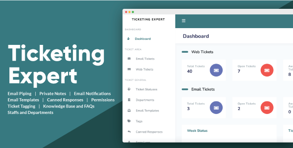Ticketing Expert - Help desk system with email piping icon