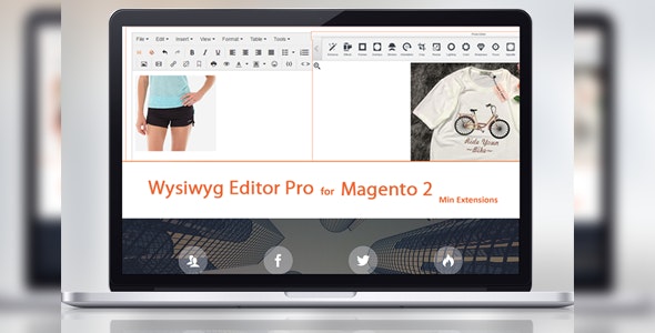 Tinymce 4 - Wysiwyg Editor Pro For Magento 2 icon