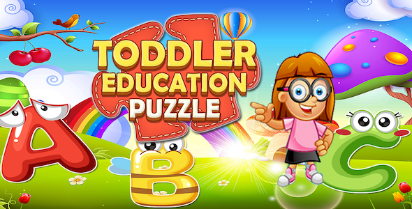 Toddler Education Puzzle Game For Android + Ready For Publish icon