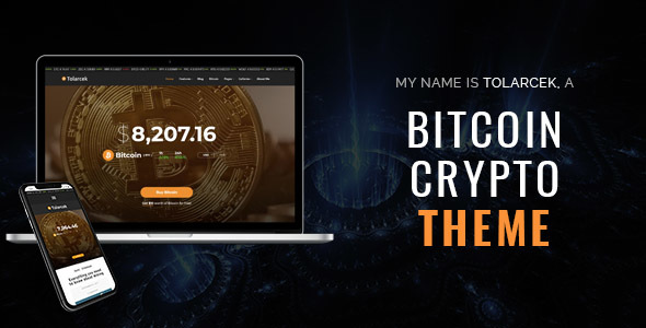 Tolarcek - A Bitcoin & CryptoCurrency WordPress Blog Theme icon