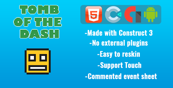 Tomb of the Dash - Template for Construct 3 icon