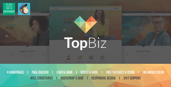 TopBiz - Responsive Corporate WordPress Theme icon