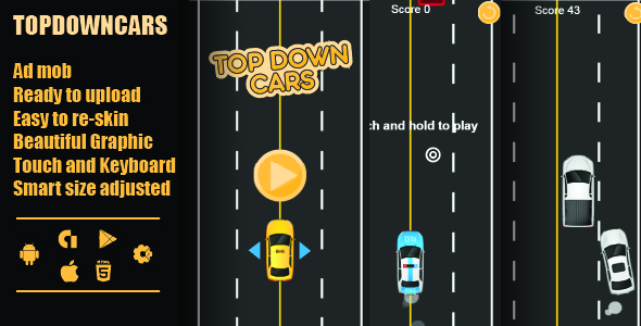 TopDown Cars html icon
