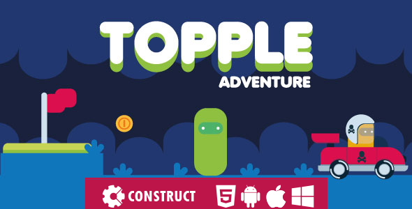 Topple Adventure - HTML5 Mobile Game icon