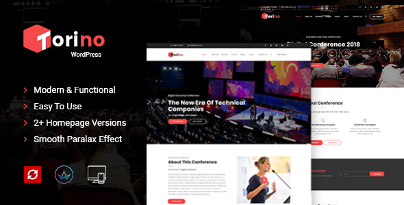 Torino - Event WordPress Theme icon