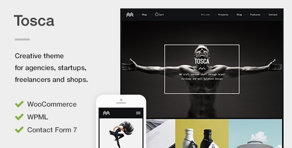Tosca - A Fresh Creative Portfolio & Ecommerce WordPress Theme icon