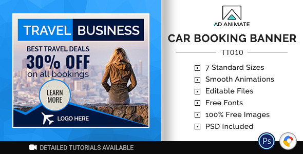 Tour & Travel | Travel Business Banner (TT010) icon