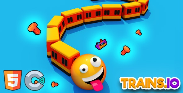 Trains.io 3D - (HTML5 Game - Construct 3) icon