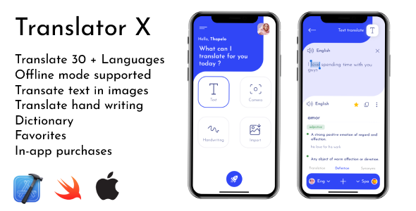 Translator X | iOS Translator App icon