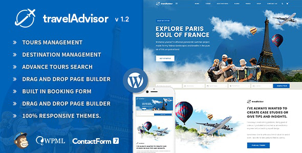 Travel Advisor Responsive WordPress Theme icon
