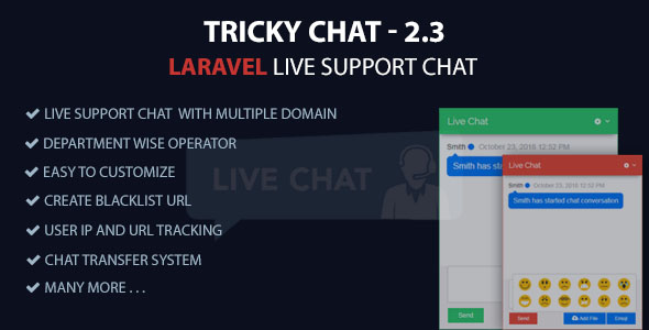Tricky Chat - Laravel Live Support Chat icon