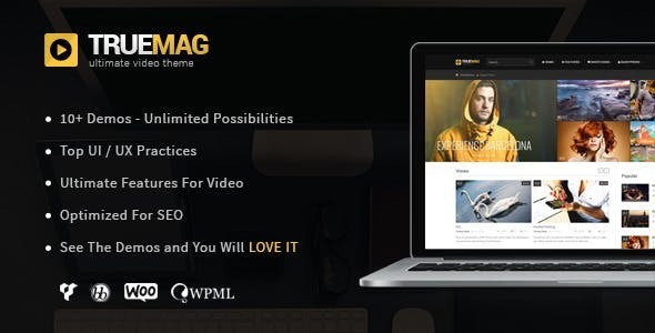 True Mag - WordPress Theme for Video and Magazine icon