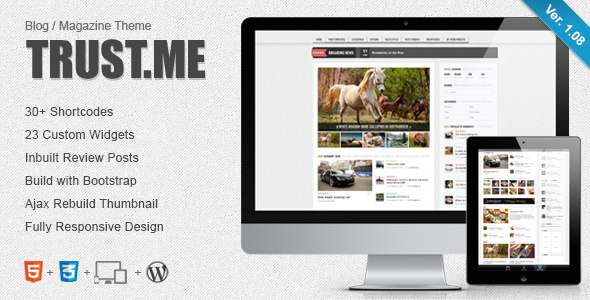 TrustMe - Responsive WordPress Magazine / Blog icon