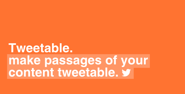 Tweetable icon
