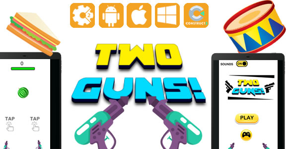 Two Guns - HTML5 Game (CAPX) icon