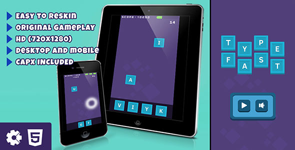 Type Fast Mobile - HTML5 Game icon