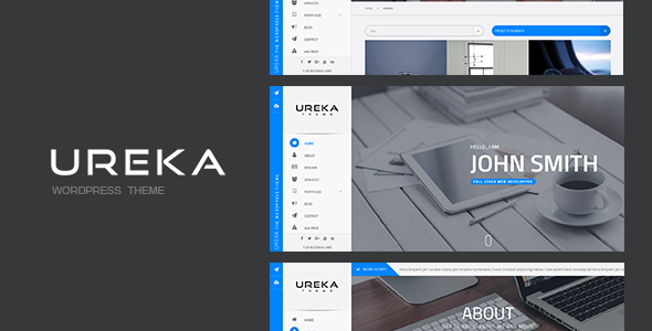 UREKA - Responsive Vcard WordPress theme icon