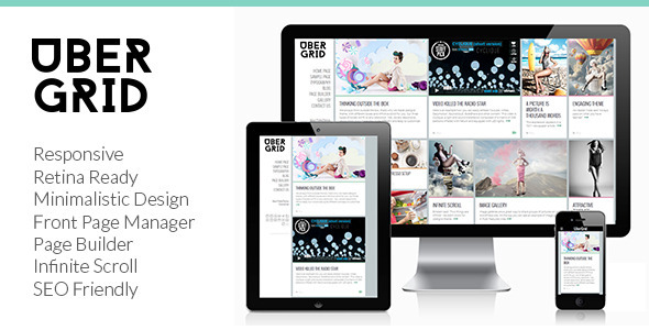 Ubergrid - Responsive Grid WordPress Theme icon