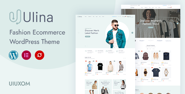 Ulina - Fashion Ecommerce Responsive WordPress Theme icon