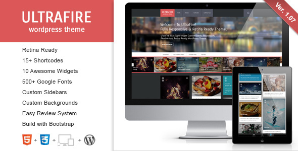 UltraFire - Retina Responsive WordPress Blog Theme icon