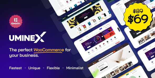 Uminex - Multipurpose WooCommerce Theme icon