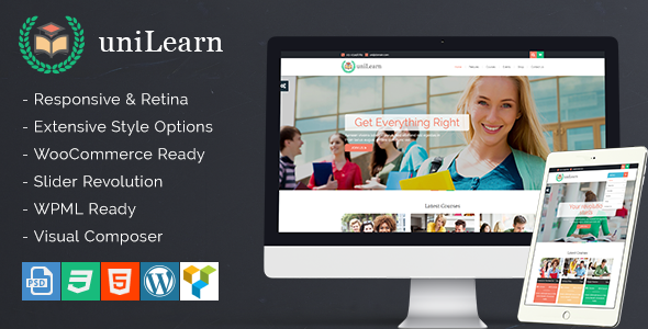 UniLearn - Education and Courses WordPress Theme icon