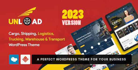 Unload - Cargo, Shipping, Logistics, Trucking, Warehouse & Transport WordPress Theme icon