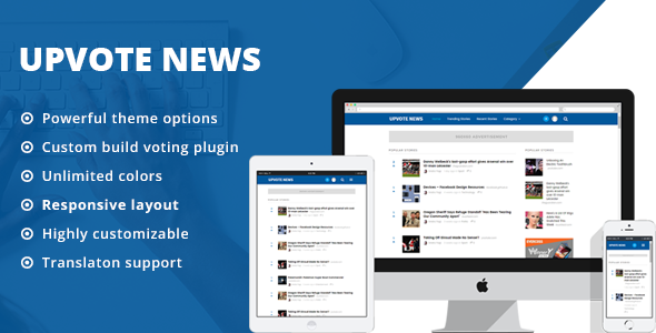 UpVote - Social Bookmarking WordPress Theme icon