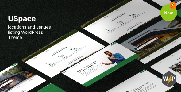 Uspace - locations and venues listing WordPress Theme icon