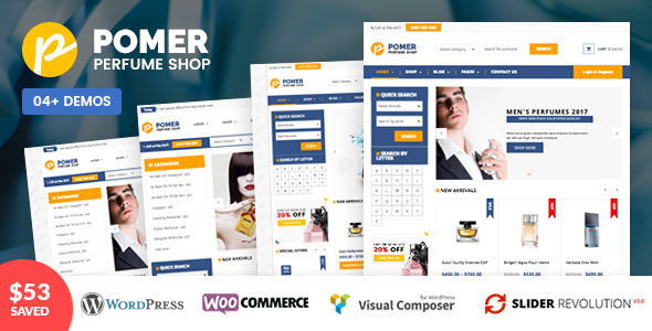VG Pomer - Perfume Store WooCommerce WordPress Theme icon