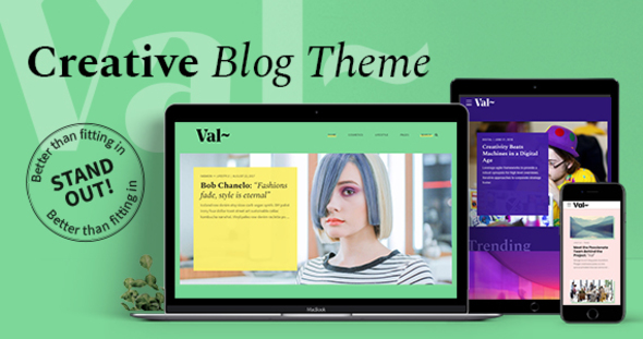 Val – Creative Blog icon